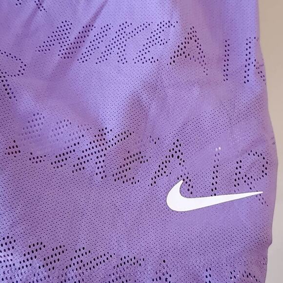 Nike Purple Running Active Athletic Logo Shirt Plus Size 2X NEW!!!! - Picture 3 of 6